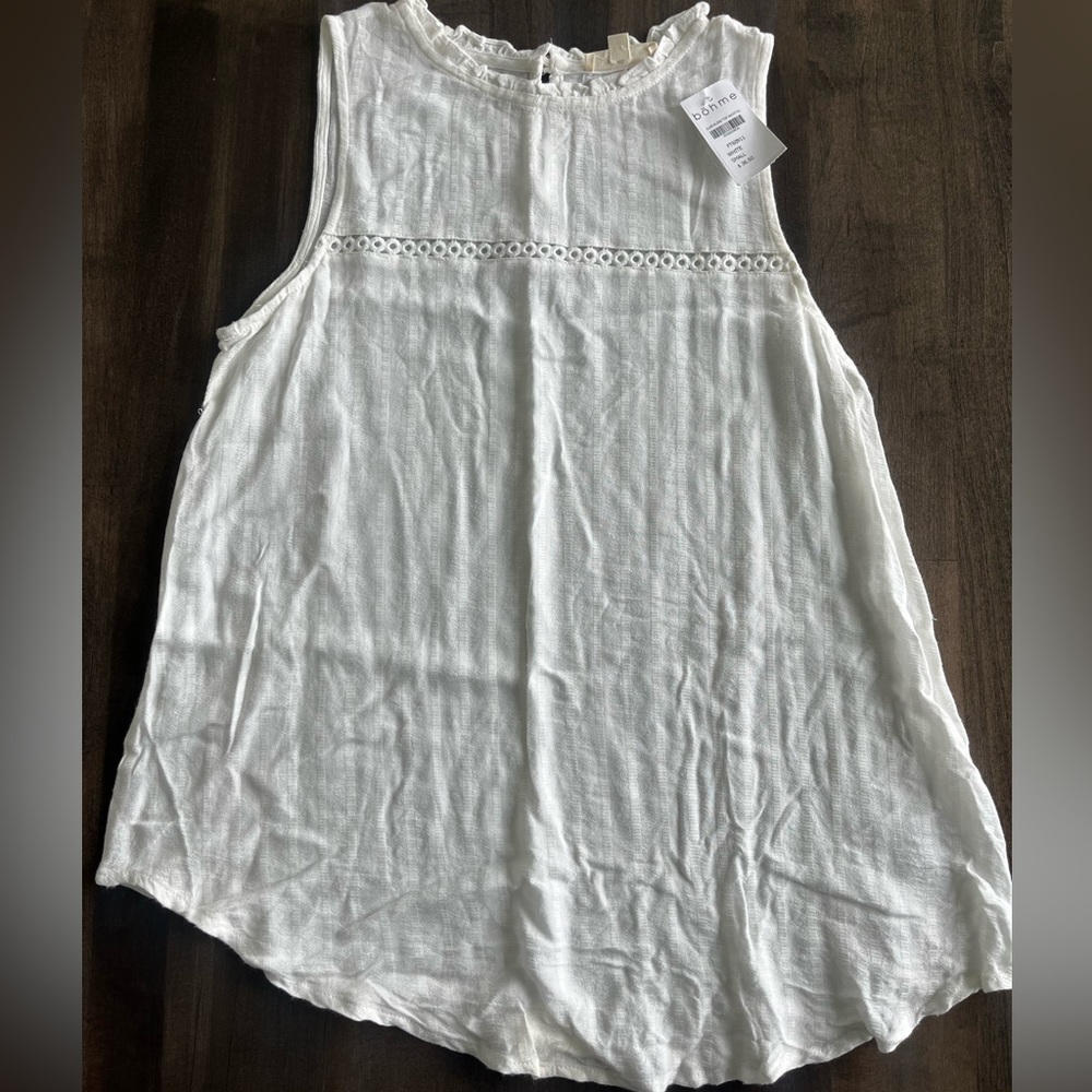 White Bohme tank